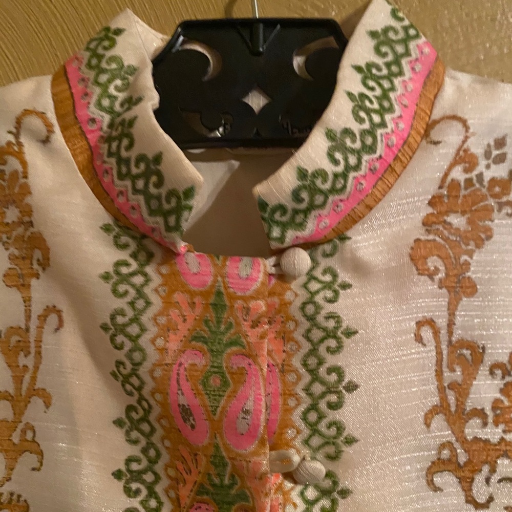 Beautiful 1960 Alfred Shaheen Dress - image 3